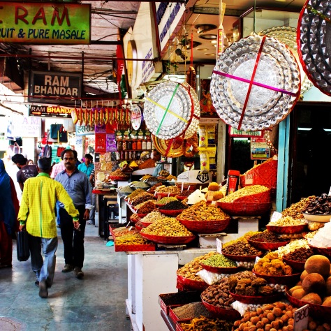 The Spice Market in Chandhi Chowk