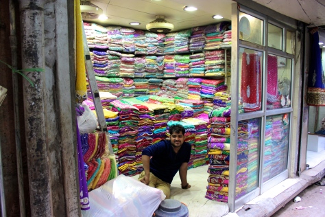 A relatively cheap place to score yourself a beautiful saree 